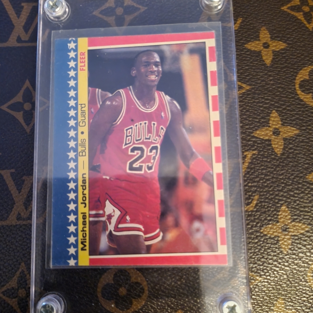1987 fleer michael jordan
